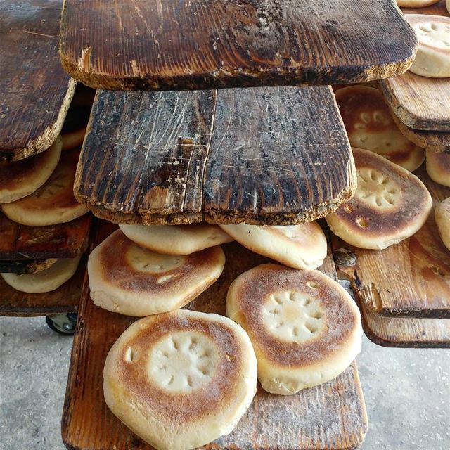 Freshly baked redolent of rosewater scent, this is the korbane or holy... (Dayr Al Qamar, Mont-Liban, Lebanon)