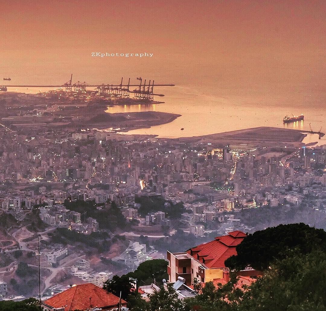 From above 🙌🏼 • insta_lebanon  ig_lebanon  lebanon_pictures ... (Beirut, Lebanon)