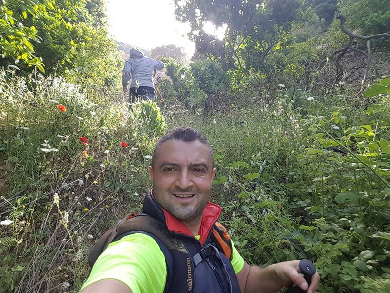 From Batroun to Jrebta  hiking  friends  spring  mountains  lebanon ... (St Rafqa-Jrebta)