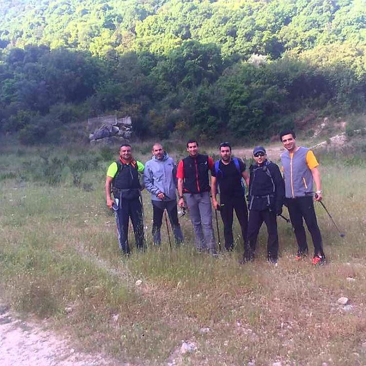 From Batroun to Jrebta  hiking  friends  spring  mountains  lebanon ... (St Rafqa-Jrebta)