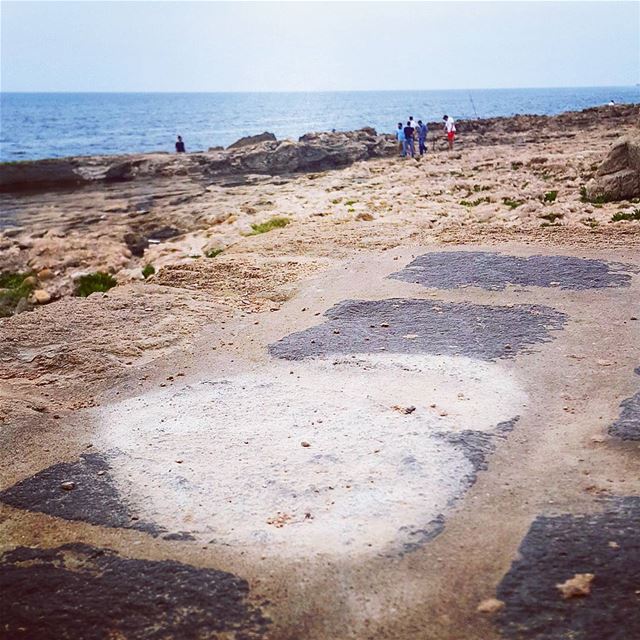 From Batroun with love 💙 (Phoenicien Wall)