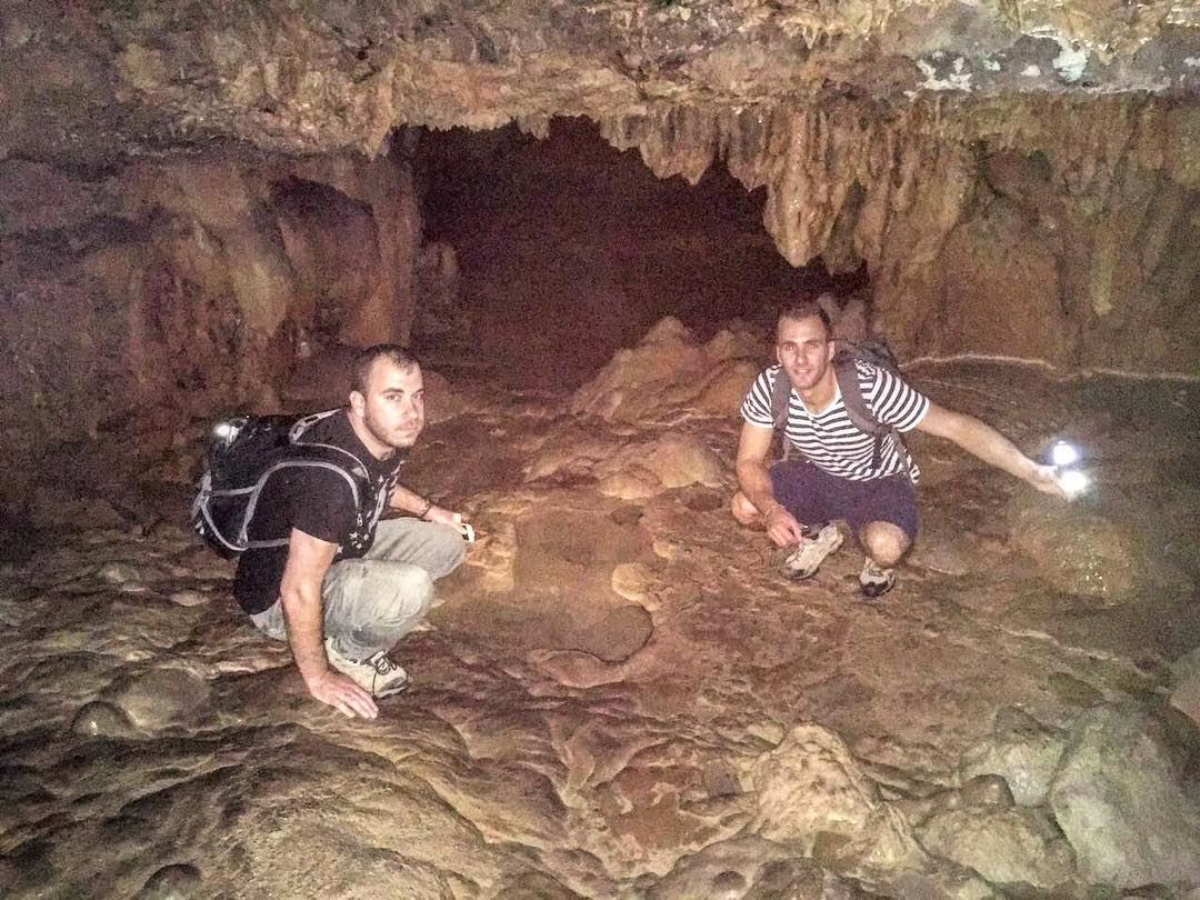 From Our First Caving Adventure ..  lebanon  lebanon_hdr  caving  caving ... (Somewhereinlebanon)