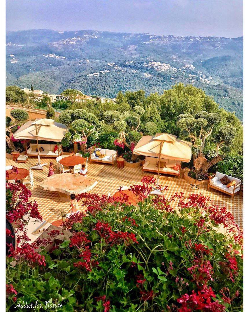 From the window of a Lebanese mountain house I saw.......... (Brumana, Mont-Liban, Lebanon)