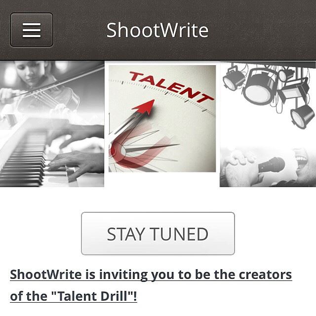 From www.shootwrite.weebly.com: If you are talented, you have a good...
