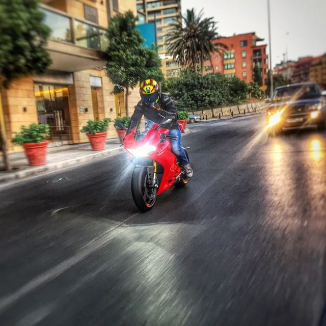 From yesterday's shoot!  BySaraElDana  Panigale  Ducati  1299s  Beirut ... (DownTown, Beirut)