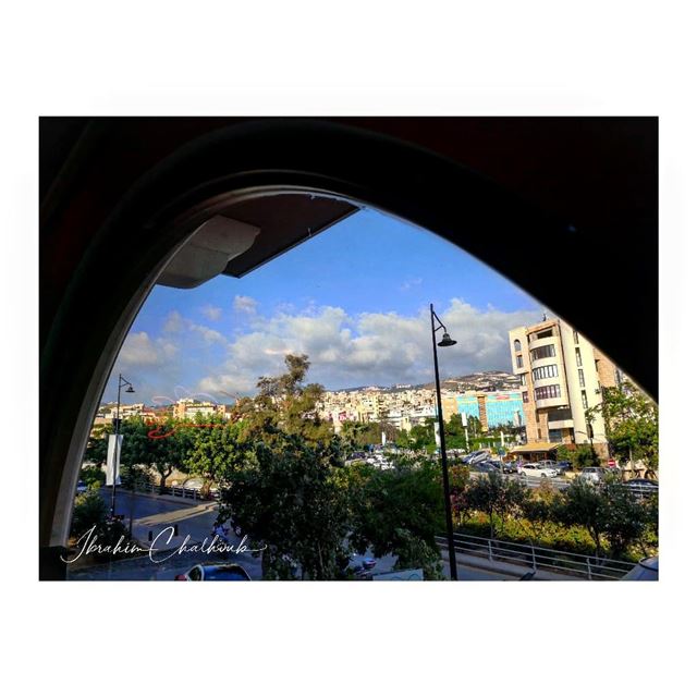  frommywindow  desdelaventana -  ichalhoub was in  Byblos  Lebanon...