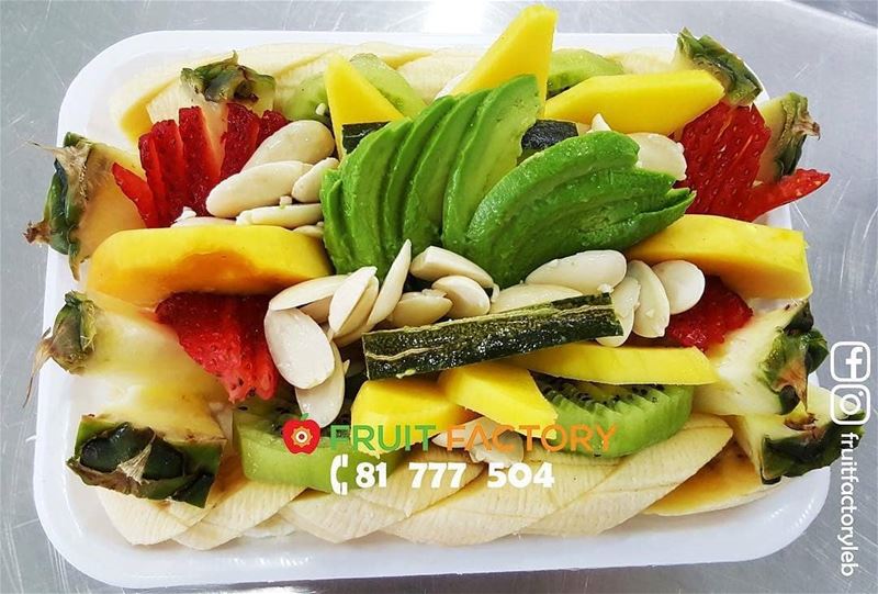 @fruitfactoryleb -  Our Special Ashta Exotic Experience 🍓🥝🍍🥑🍌Order... (Fruit Factory)
