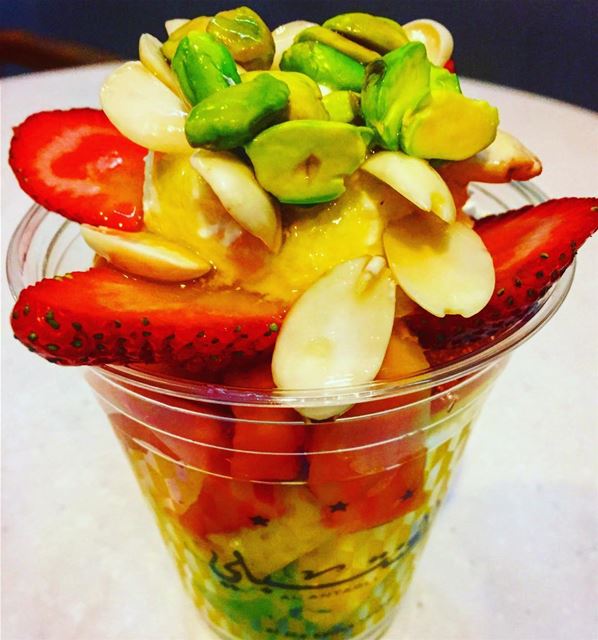  fruits  fruitsalad  foodphotography  foodstyling  foodinsta  foodnetwork ... (Beirut Souks)