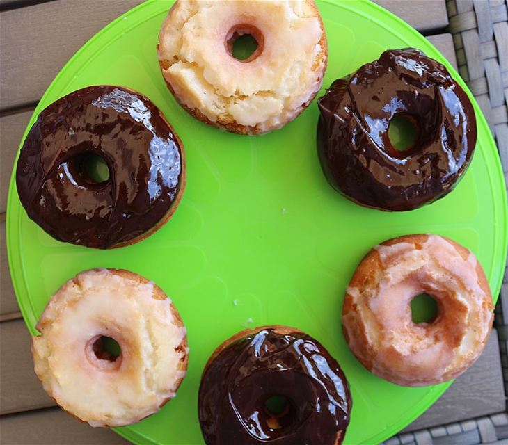 G🍩🍩d Morning ☀️☀️. donuts food eat yummy nomnom foodie foodporn... (Beirut, Lebanon)