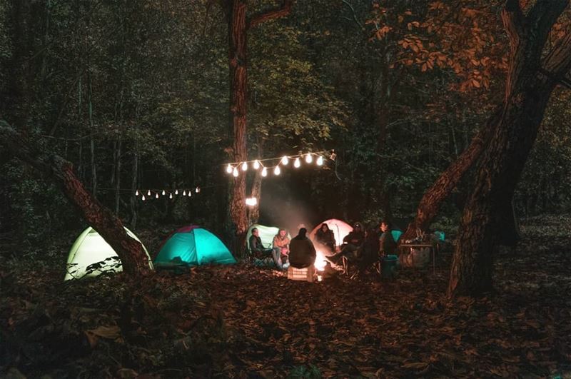 Gathered by the fire, friendship is strenghthened.... camping camp... (Ouâdi Qannoûbîne, Liban-Nord, Lebanon)