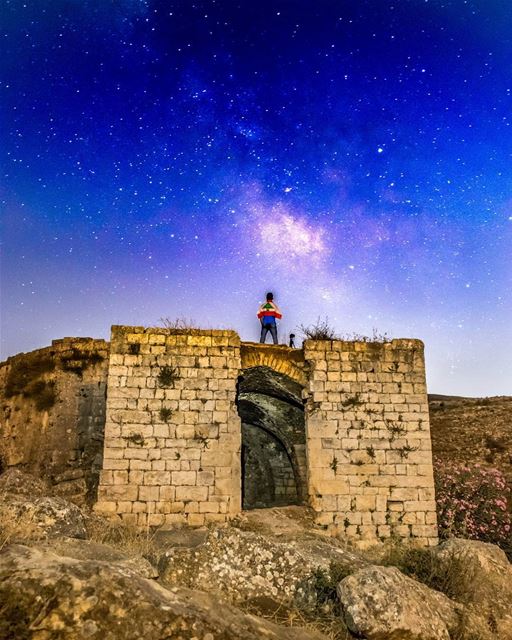 Gazing the milkyway from the top of the mill Photo credit : @3ali_hamoud ...