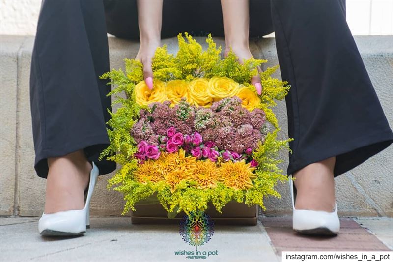 Get her a garden of flowers framed in a box for a change! Wish for it now:...