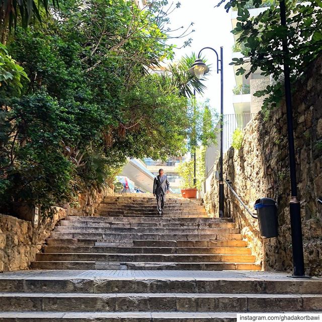 Getting down to business  mondaying ...... attitude  businessman ... (Achrafieh, Lebanon)