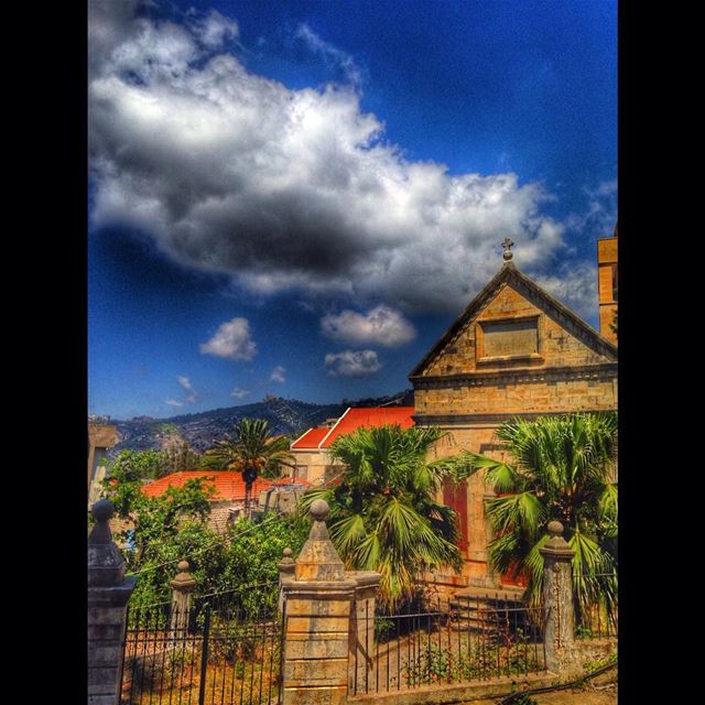 Ghazir...  lebanon  ghazir  cloud  clouds  sun  sky  beauty  cross  nature...