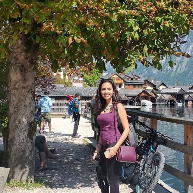  girl walking in  hallstatt   perfect  town  austria  liveloveaustria ... (Hallstatt, Austria)