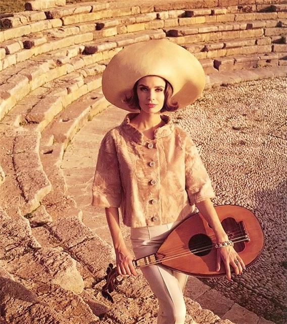 Gloria Friedrich  Lebanon  Byblos 1962 ,Photo By F.C. Gundlach ....