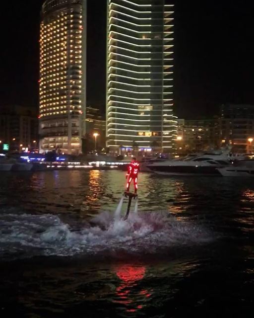 Glow in the Dark. Night Show @beirutboatshow @zaitunaybayofficial ... (Zaitunay Bay)