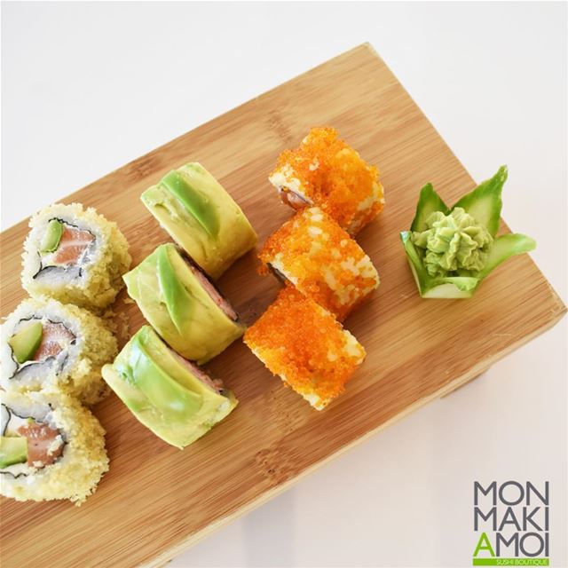 Go crazy on Maki @monmakiamoi ... sushi sushilover shushitime sushibar...