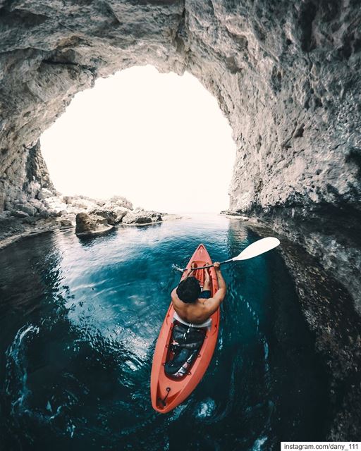 Go where you feel most alive 🚣🏻‍♂️Photo taken with @gopro... (Batroûn)