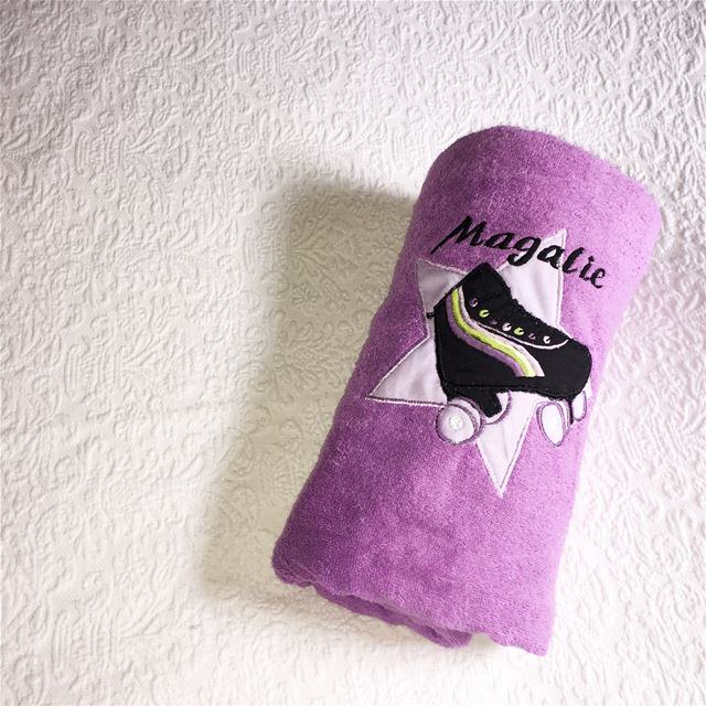 Go wild 🎢 Write it on fabric by nid d'abeille  teen  customized  towel ...