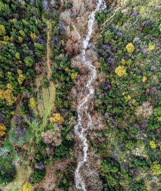 GOD Is The Greatest Artist 🏞️...  jezzine  lebanon  dji  drones ... (Jezzine District)