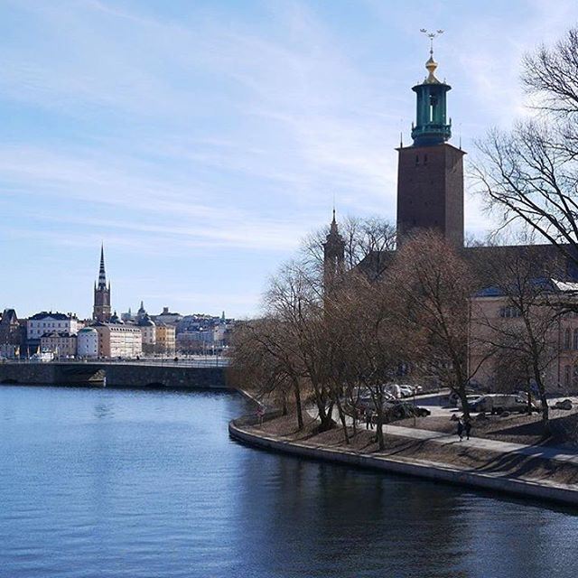 Godmorgon Stockholm 💚By: @visitstockholm  lebanese_in_sweden ... (Stockholm, Sweden)