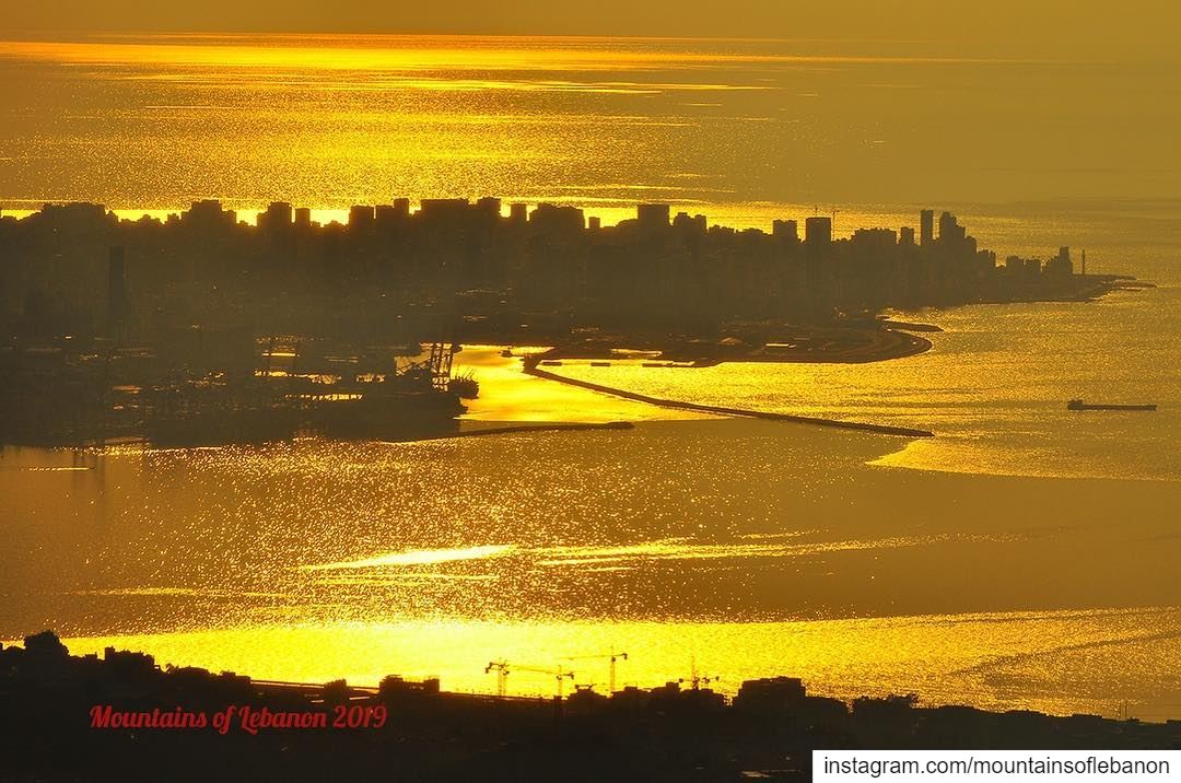 Golden Sea, or Sea of Gold? goldensea  gold  seaofgold  sunset ...