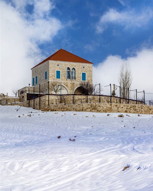 Good afternoon from Laklouk, Lebanon. 18-2-2018  livelovelaklouk. snow ... (El Laklouk, Mont-Liban, Lebanon)