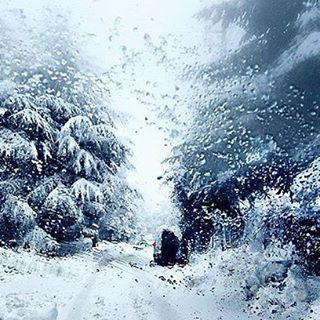 Good Bye winter... Good Night Lebanon💛💚💙
