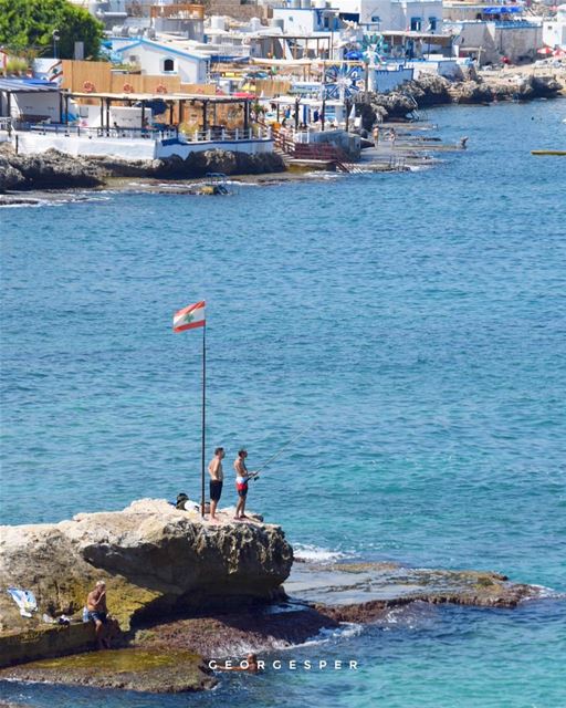 Good day from Anfeh, Lebanon 🇱🇧..... proudlylebanese ... (Anfeh Sea Shore)
