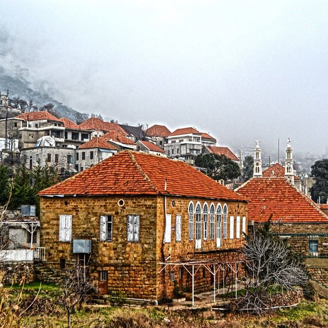Good evening all The Traditional Lebanese village, BaskintaA wintry day...