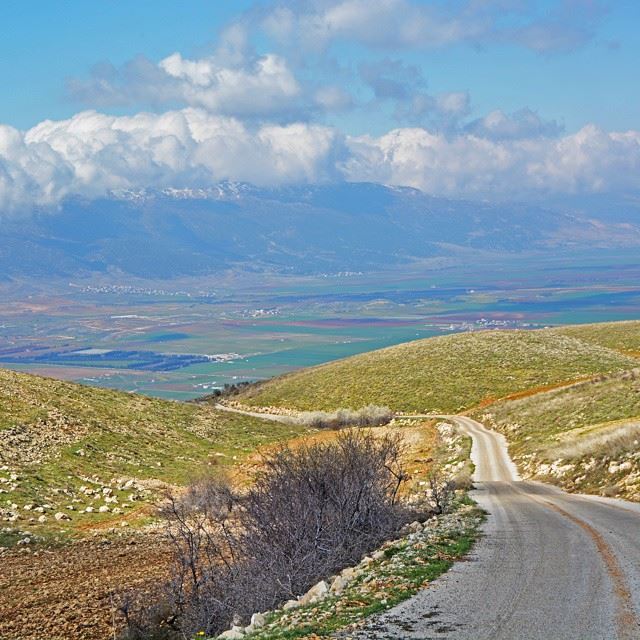 Good evening all with this lovely picture from Bekaa. "The road to heaven"...