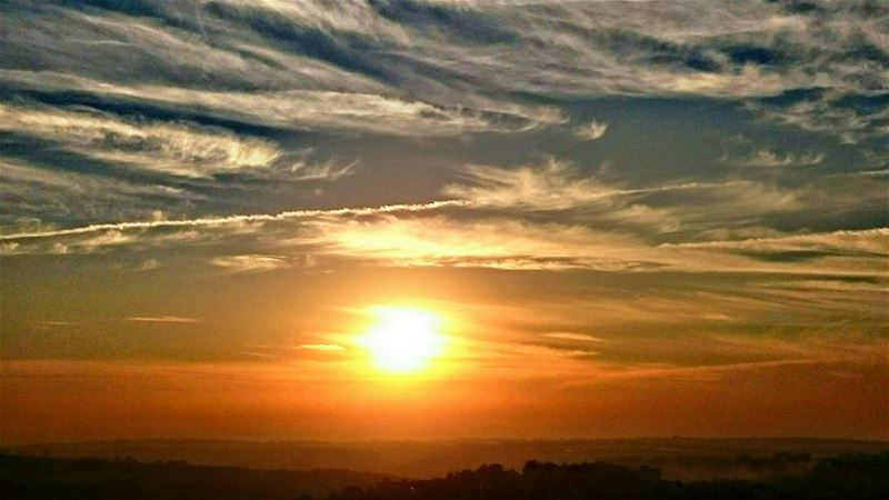 Good evening dear followers with this amazing view 🌇Photo taken by @plac (Arnoun - Shkeif)