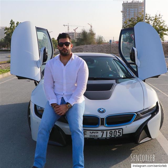 Good evening enjoy your day 😎———————————————————————  bmwi8  i8 ... (Dubai, United Arab Emirates)