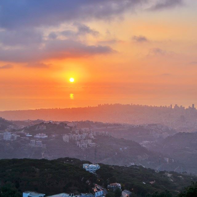 Good evening from beirut..Beirut sunset...Camera : nikon d3200. Iso 100...