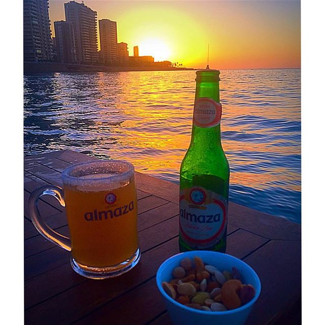 Good evening my dear friends 🍺🌅❤️______________________________________... (Boulevard Beirut)