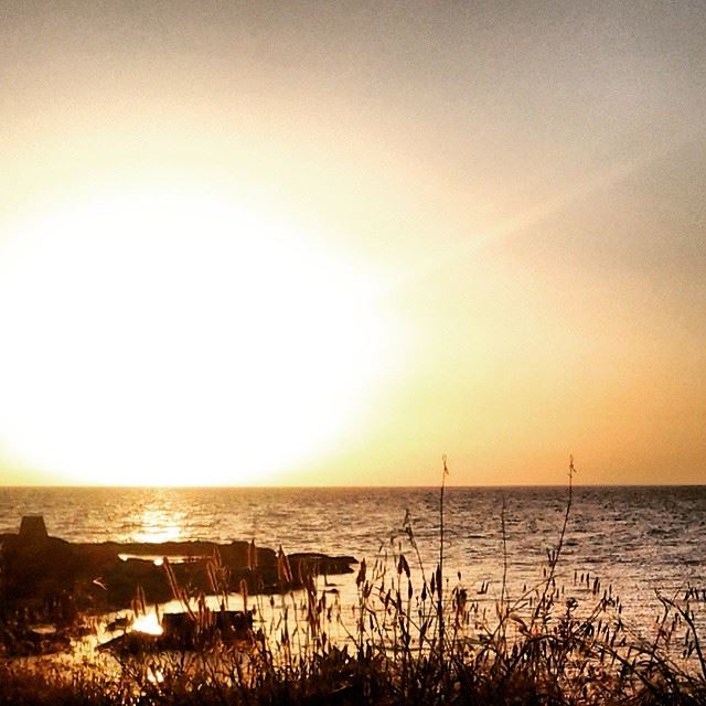 Good evening sunset-lovers ﻟﺒﻨﺎﻥ Batroun  liban  Phenicians  ig_lebanon...