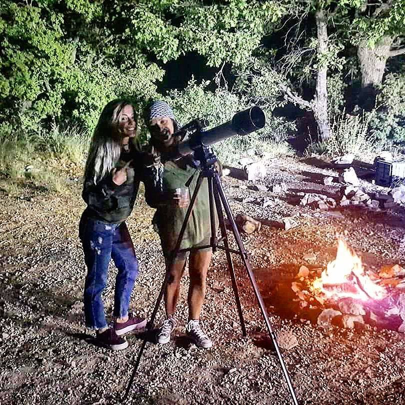Good friends are like stars💗 camping  camping2017  fire  campfire ... (Ehden, Lebanon)