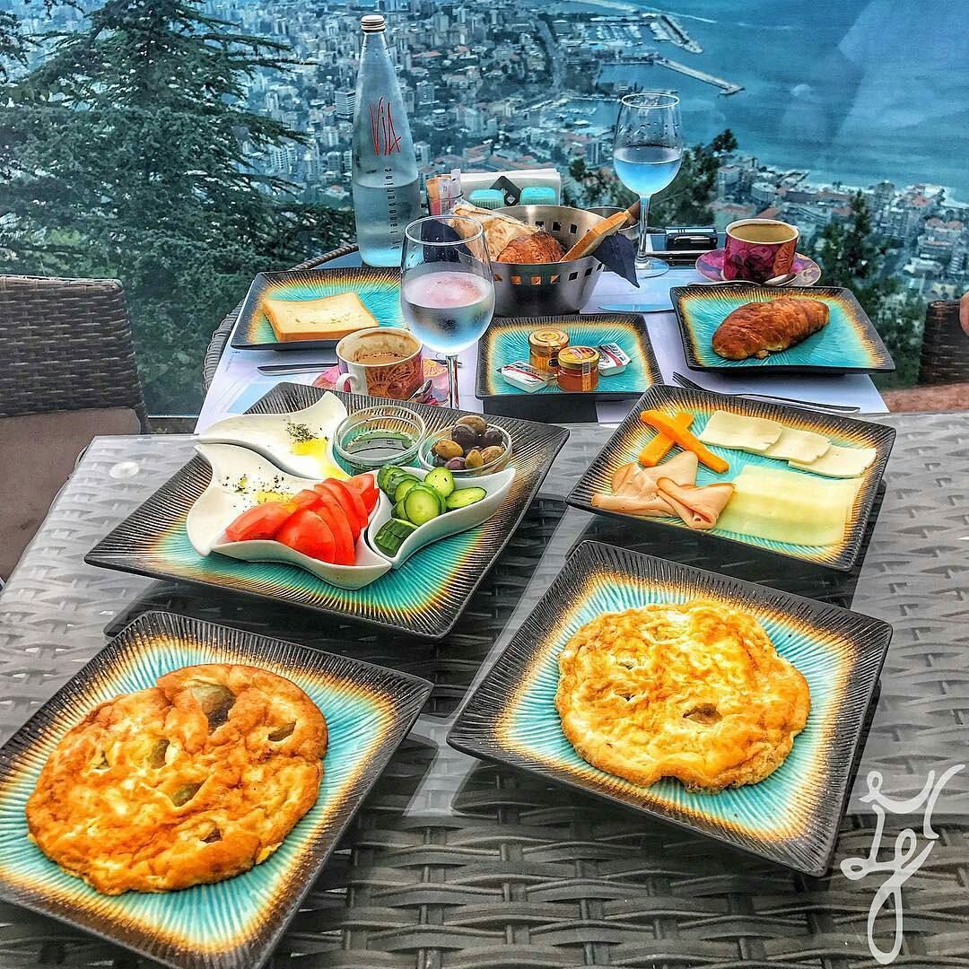 Good morning beautiful Lebanon! Repost @m.e.and.y.o.u -  Breakfast views... (The Terrace - Restaurant & Bar Lounge)