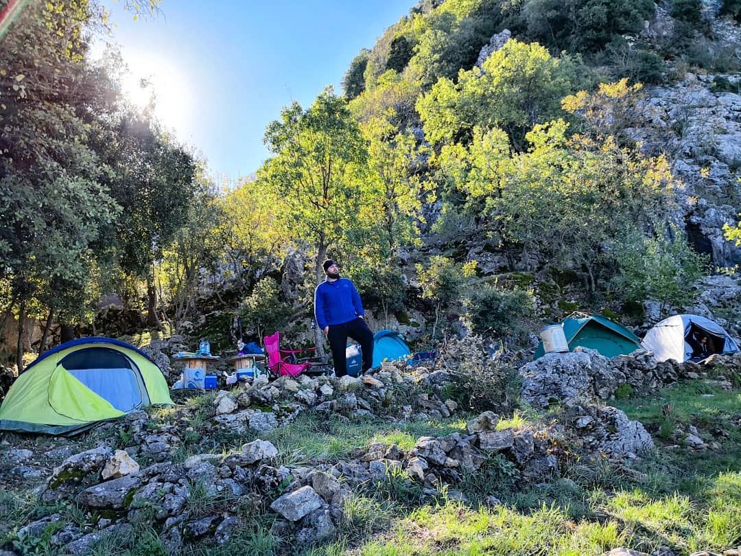 Good morning  campers  morningvibes @chahtoulcamping  camping  coldmorning... (Chahtoûl, Mont-Liban, Lebanon)