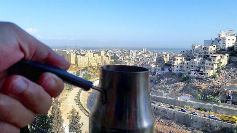 Good Morning ☕☕☕  Coffee  Rakwa   Tripoli  TripoliLB  Castle  Morning ... (Tripoli, Lebanon)