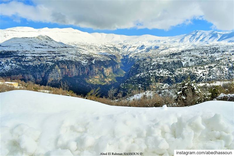 Good morning dears ❄❄❄.............. LiveLoveBcharri  بشري ... (Bcharri, Liban-Nord, Lebanon)