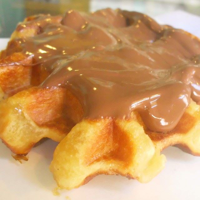 Good morning everyone! Have a sweet day...  TripoliLB  Delicious  nutella ...