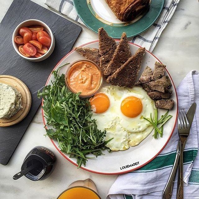 Good morning foodies 😍 Happy Sunday!! ☀️☀️☀️ Credits to @louiemadeit