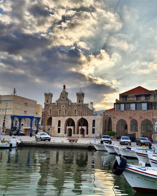 Good morning from  Batroun 's port Lebanon  Lebanese  Mediterranean  sea... (Port Batroun)