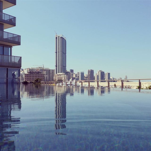 Good morning from  beirut  beirutfootsteps  livelovebeirut ... (Zaitunay Bay)