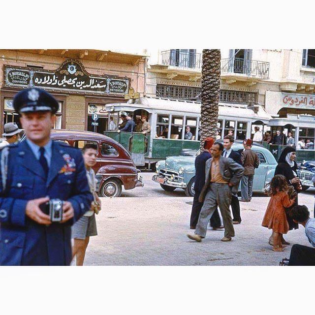 Good morning from Beirut Martyrs square in 1955 .