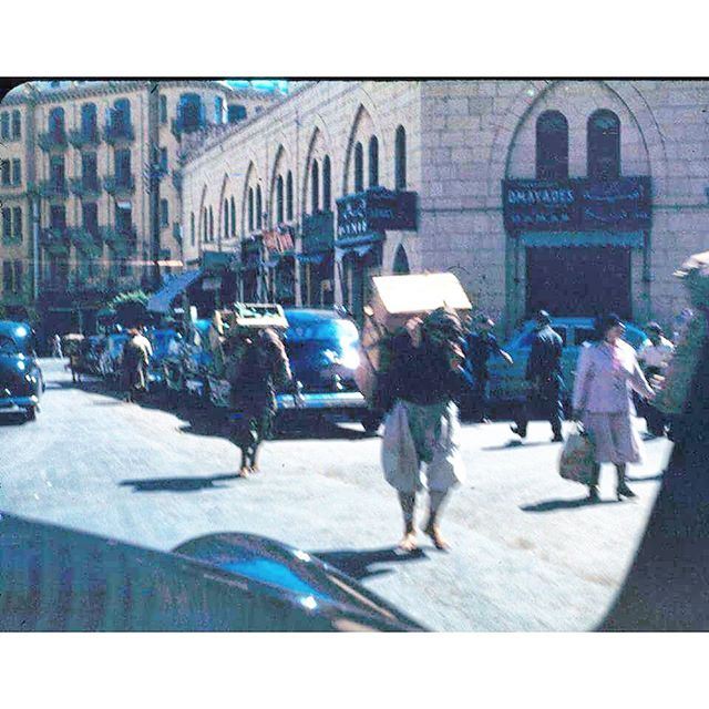 Good morning from Beirut Near Emir Assaf Mosque In 1950 .