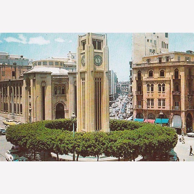Good morning from Beirut Nejmeh square in 1966 .