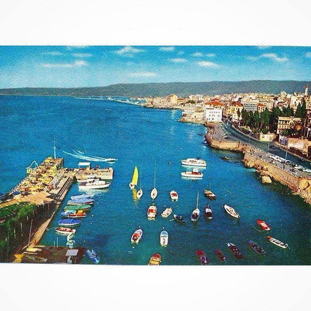 Good morning from Beirut View From The Roof Of Alcazar Hotel ,